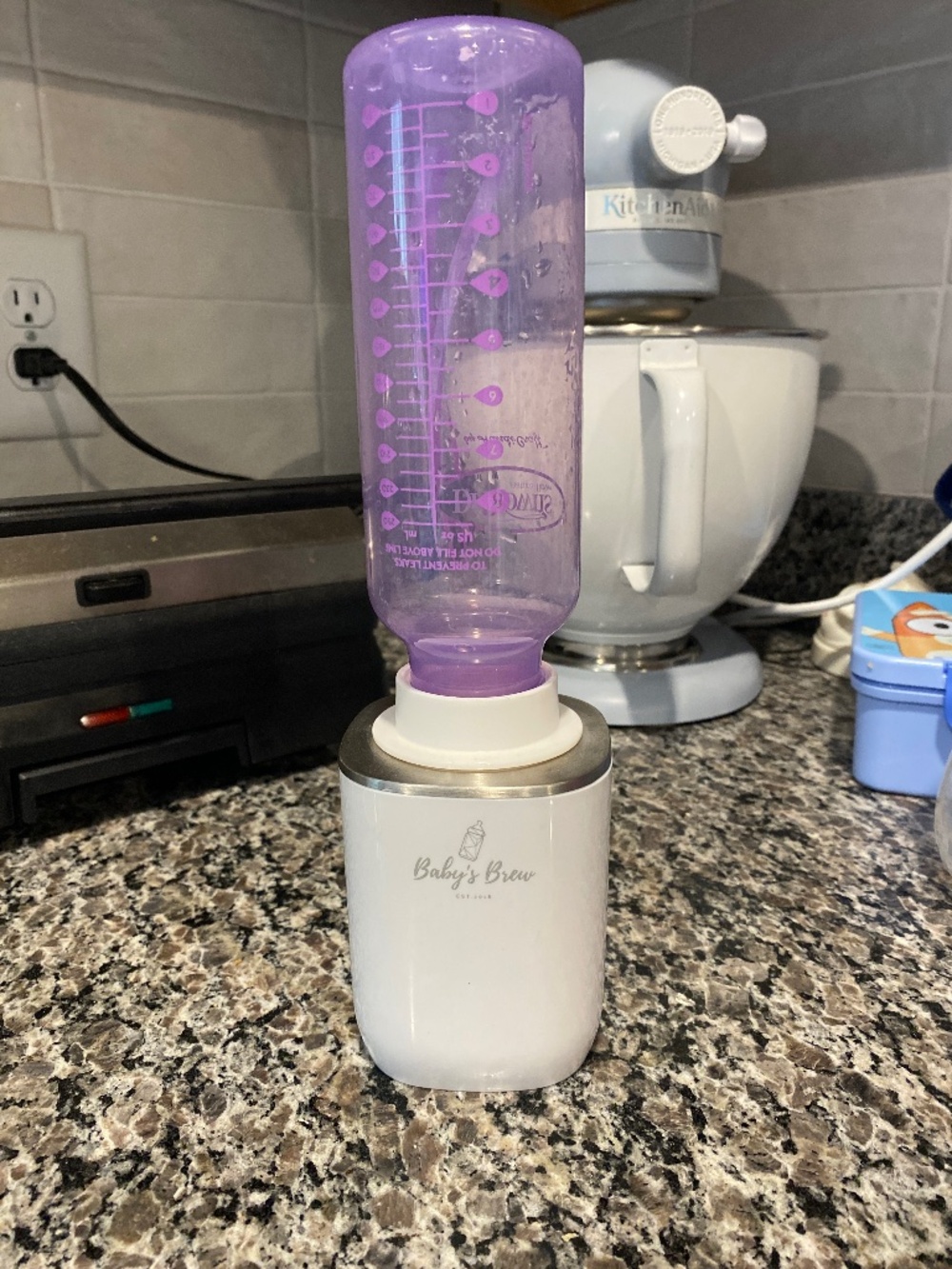 Baby’s Brew Portable Bottle warmer with charger